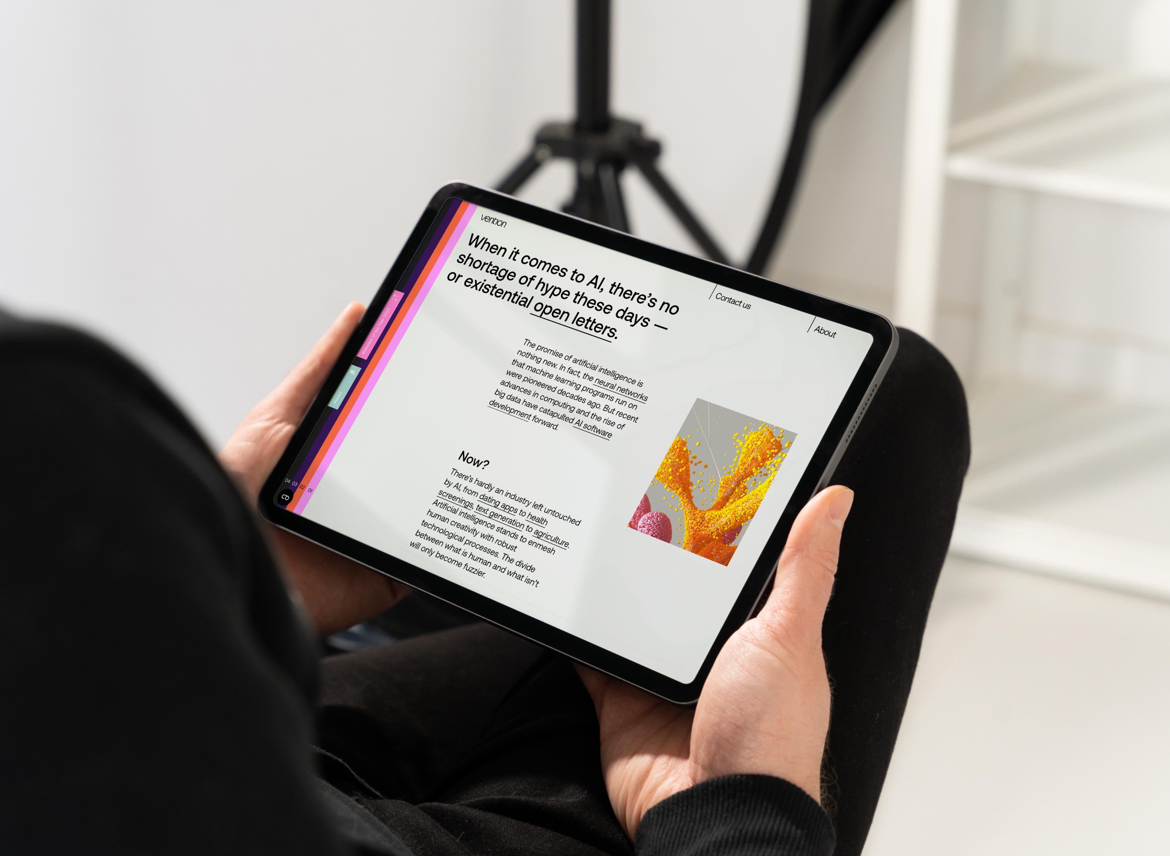 Vention State of AI-Report gewinnt drei Designpreise